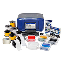 M210 Handheld Label Maker with Accessory Kit