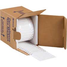 PermaSleeve Heat Shrink Wire and Cable Labels, 3/32