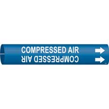 thumbnail image 2 of Brady 109219 Pipe Marker Roll - 8x30 Foot White On Green Pressure Sensitive Vinyl 2 of 13