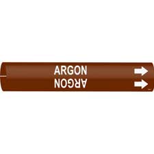 ARGON SnapOnStrapOn Pipe Marker