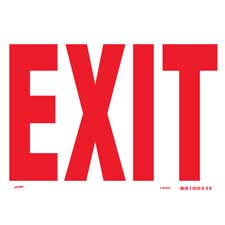 Exit Sign - Brady Part: Sv401e 