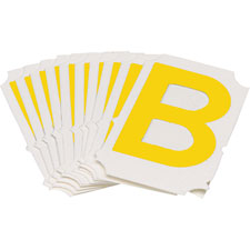 Brady Part: NL-W15-K, 234373, W15 Series Number and Letter Labels