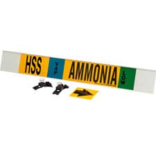 HSS VAP AMMONIA Pipe Marker - High Performance