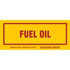 FUEL OIL Labels - Brady Part: 60247 | Brady | BradyID.com