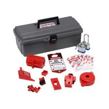 Basic Electrical Lockout Toolbox Kit with Various Size Padlocks - Brady Part: 65289 | Brady | BradyID.com Basic Electrical Lockout Toolbox Kit with Various Size Padlocks - Brady Part: 65289 | Brady | BradyID.com