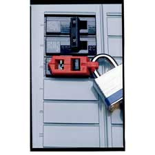 Brady 65688 120V Snap-On Breaker Lockout (Pack Of 6),Red