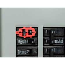 Brady Part: 65387 | 065387 | 120V Snap-On Breaker Lockout Brady Part: 65387 | 065387 | 120V Snap-On Breaker Lockout