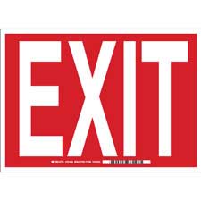 Exit Sign | Brady | BradyID.com