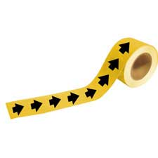 thumbnail image 2 of Pipe Markers Brady 5646-Ii High Performance Legend Chilled Water Legend Chilled Water Wrap Around Pipe Marker 2 of 12