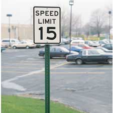 Brady Part: 97204 | U-Channel Sign Post - 8 Foot | BradyID.com