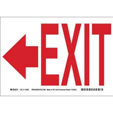 Exit Sign | Brady | BradyCanada.ca