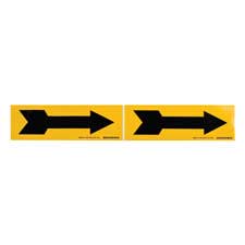 Self-Sticking Vinyl Arrow