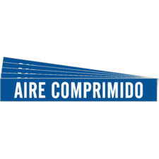 Self-Adhesive Pipe Marker: AIRE COMPRIMIDO