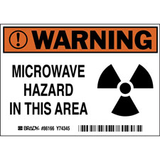 Printable Warning Labels Microwave Hazard