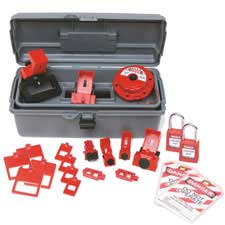 Breaker Lockout Toolbox Kit with Safety Padlocks - Brady Part