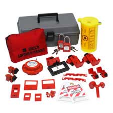 Electrical Lockout Toolbox Kit with 2 Padlocks | Brady | BradyID.com