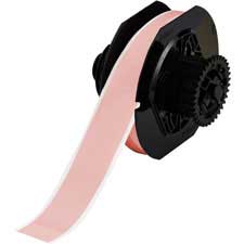 LowHalide MultiPurpose Polyester Label Tape for B30 Printers  1125" Pink