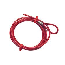 Brady 145550 SAFELEX Universal Cable Lockout Device Black/Red 1 Length 2.4 Wide 6 5 Height