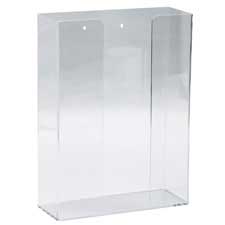 thumbnail image 2 of Wall Mounted Glove Dispenser, Hairnet Shoe Cover Dispenser Acrylic Glove Box Holder, Clear (for 2 of 13