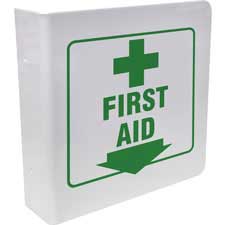 Black and White on Green Brady 127389 First Aid Sign LegendShower Station 14 Width 10 Height Black and White on Green Brady 127389 First Aid Sign LegendShower Station 14 Width 10 Height