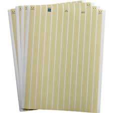 LaserTab Series High Temperature Amber Polyimide Labels - Brady