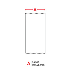 Brady Part: B30C-4250-509-WT | 117916 | Magnetic Polyester Label Tape ...