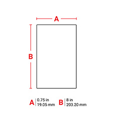 M653 Label Ultra Aggressive Adhesive Multi-Purpose Polyester Labels for M6 M7 ...