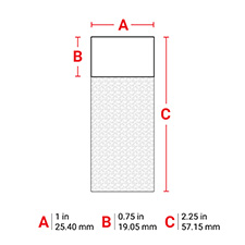 Brady Part: WRAP-10-427 | 61381 | Self-Laminating Vinyl Wrap