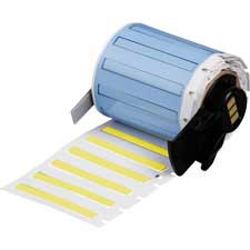 PermaSleeve Heat Shrink Wire and Cable Labels for M6 M7 Printers  0094" Dia x 175" Yellow