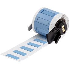 PermaSleeve Heat Shrink Wire and Cable Labels for M6 M7 Printers  0187" Dia x 1" Blue