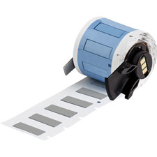 PermaSleeve Heat Shrink Wire and Cable Labels for M6 M7 Printers  0187" Dia x 1" Gray