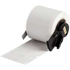 Brady M71-19-423 Permanent Polyester BMP71 Labels 250 Labels per Roll, 1 Roll Per Package White 