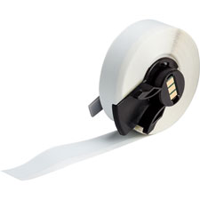 Metalized Solvent Resistant Matte Gray Polyester Label Tape for M6 M7 Printers - 0.5"