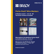 Vinyl Cloth Wire Marker Book (46-90)