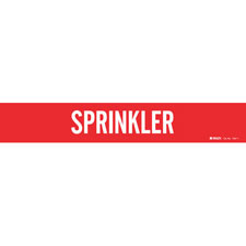 Sprinkle Indicator SPRINKLER Pipe Marker | BradyID.com