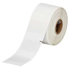 Brady B-427 Self-Laminating Vinyl Labels - 1\" Core, Thermal Transfer Printable, UL Recognized, 2500/Roll