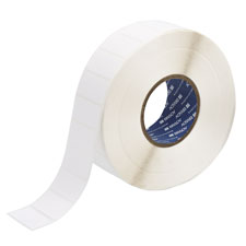 B-499 Nylon Cloth Matte Finish White Thermal Transfer Printable Label Brady THT-152-499-3 0.375 Width x 1 Height 3000 per Roll 