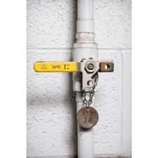 Brady Part: 23596 | Stamped Brass Valve Tags CHWR Chilled