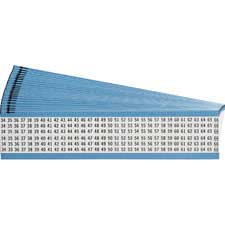 Brady WM-8-PK 1.5" Length, B-500 Repositionable Vinyl Cloth Black On