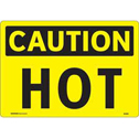 3 in 1 CAUTION Hot Signs sku:102465