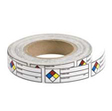 Blank Write-On Diamond Right-To-Know Labels
