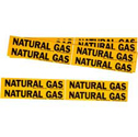 NATURAL GAS Pipe Marker