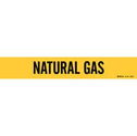 NATURAL GAS Pipe Marker