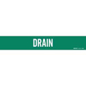 DRAIN Polyester Pipe Markers sku:106107-PK