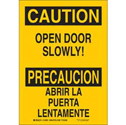 Brady 38836 Plastic 10 X 14 Precaucion Sign Legend Esta Puerta Debe Permanecer Cerrada