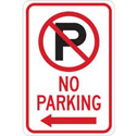 No Parking Sign sku:124377
