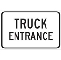 Truck Entrance Sign sku:124416
