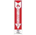 Bilingual Extinguisher Do Not Block Sign sku:124562