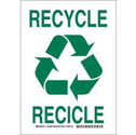 Bilingual Recycle Sign sku:125523