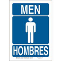 Bilingual Men Sign sku:125535